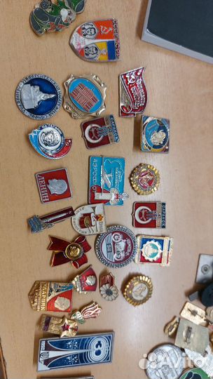 Значки СССР, спортивные, медали