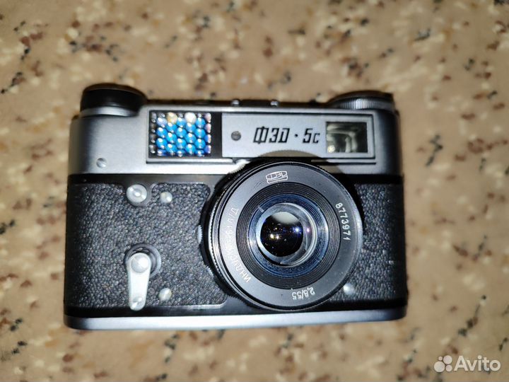 Плёночный фотоаппарат фэд 5-с рабочий