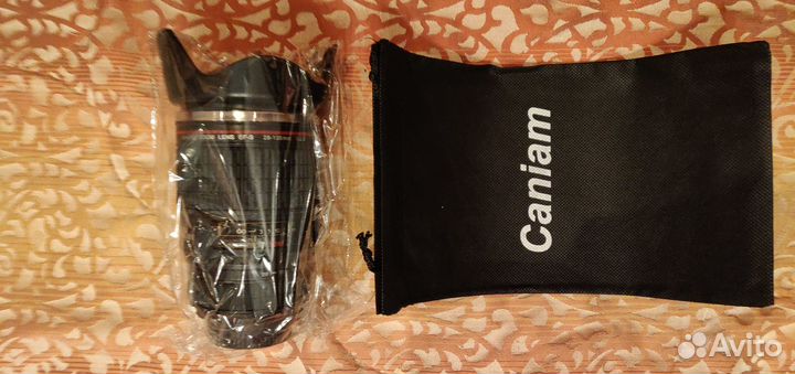 Кружка объектив canon