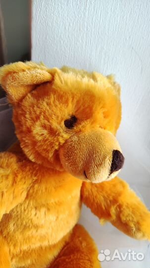 Мягкая игрушка жёлтый Мишка новый