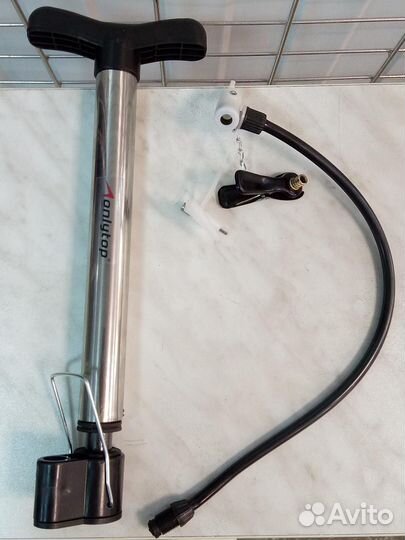 Насос ножной для мячей и шин велосипеда Магазин