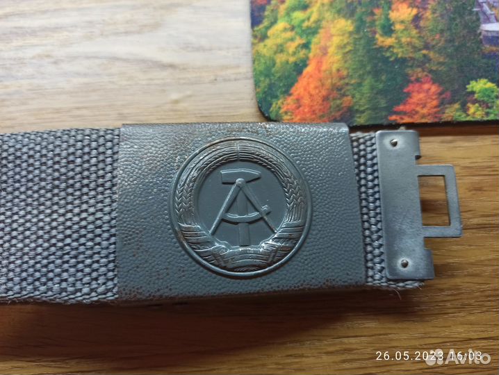 Полевой армейский ремень армии ГДР DDR