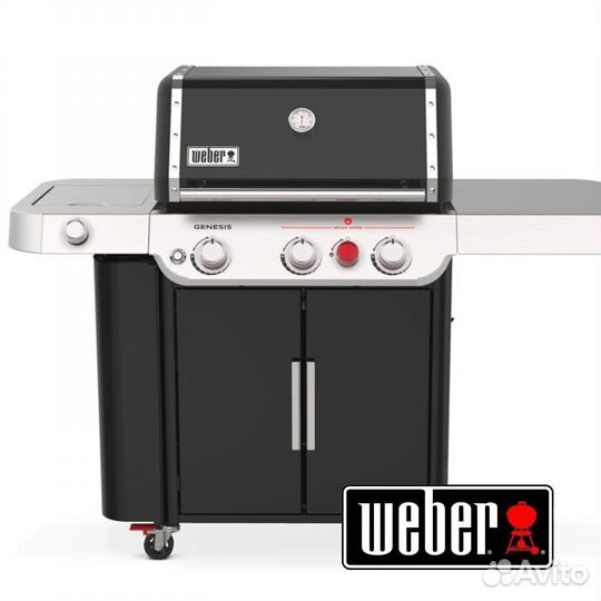 Газовый гриль Weber Genesis E-335 черный