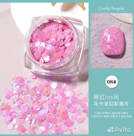 Неоновые пигменты для ногтей и тела