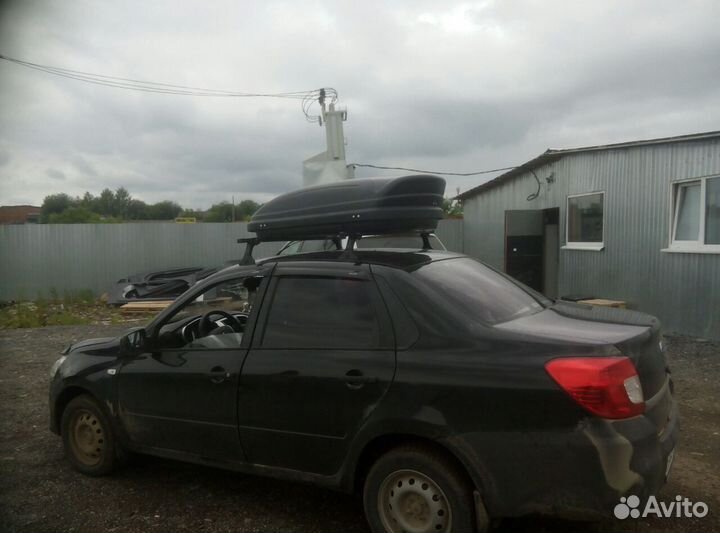 Автобоксы на крышу Ветлан 350 л на Coggiola T-Rex