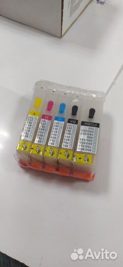 Перезаправляемые картриджи для canon