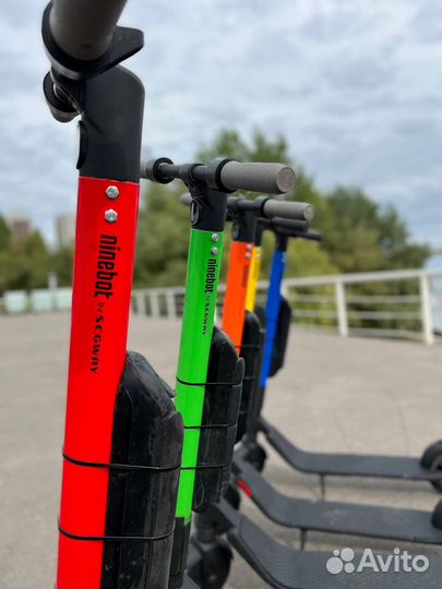 Электросамокат ninebot es1 б/у+ доп аккумулятор