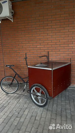 Велорикша трехколесный велосипед