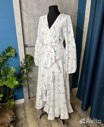 Платье в горошек