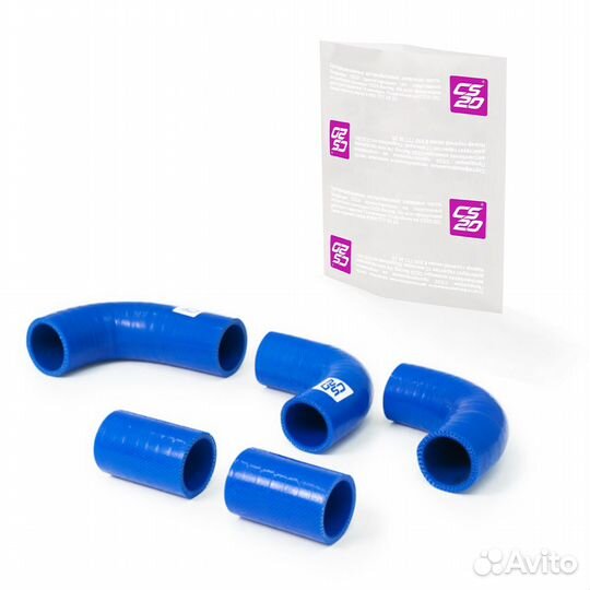 Патрубки радиатора Волга 3110 двигатель 406 (к-т)