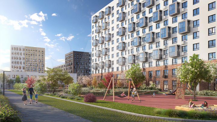 3-к. квартира, 72,2 м², 3/15 эт.