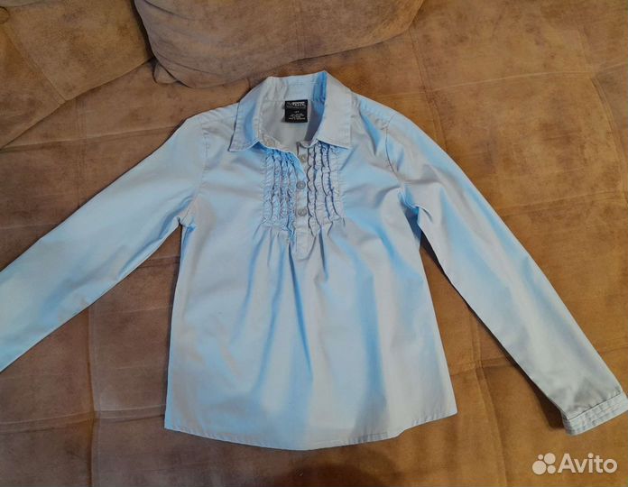 Рубашка школьная 134