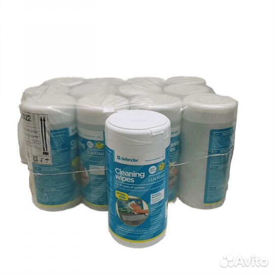 Салфетки для экранов Defender CLN 30322 Optima