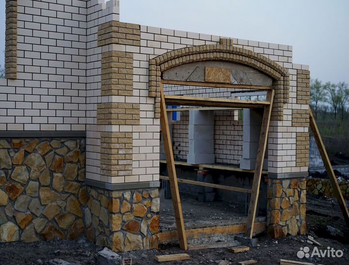 Кирпич лицевой белый