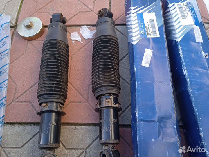 Пружины и амортизаторы Хенде Солярис