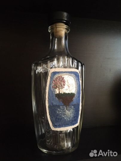 Бутылка стеклянная / подарок