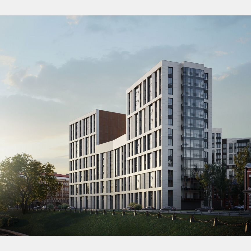 2-к. квартира, 55,4 м², 13/14 эт.
