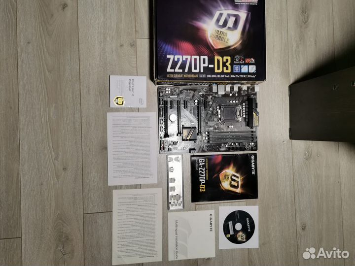 Материнская плата gigabyte Z270P-D3