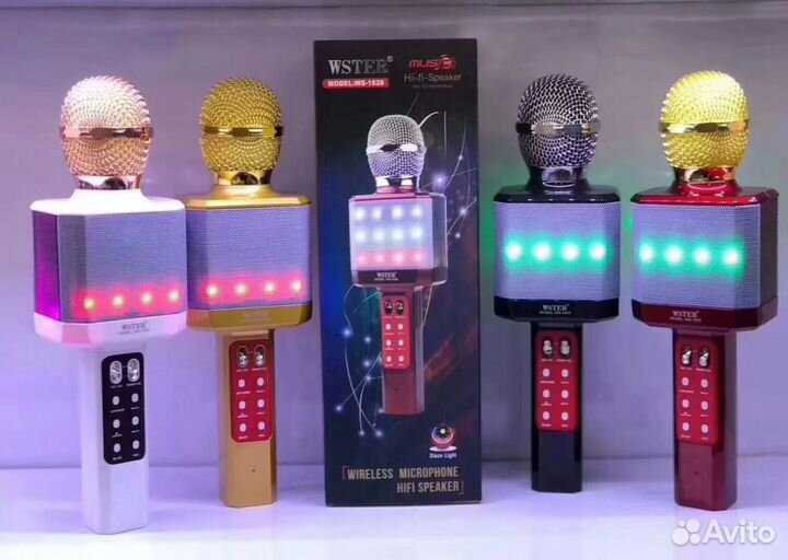 Bluetooth колонка микрофон Wster WS-1828