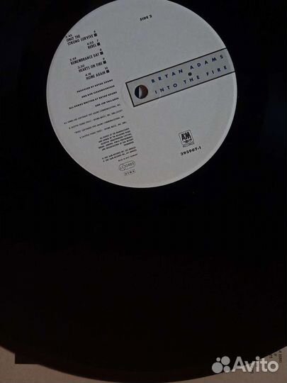 Bryan Adams – Into The Fire - Lp 1987