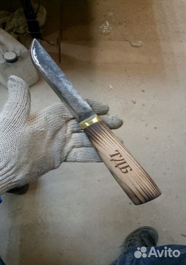 Нож охотничий ручной работы