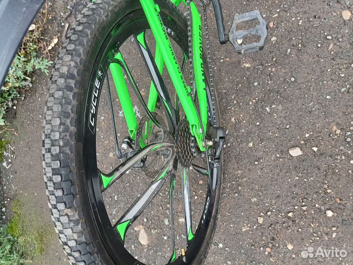 Горный складной велосипед