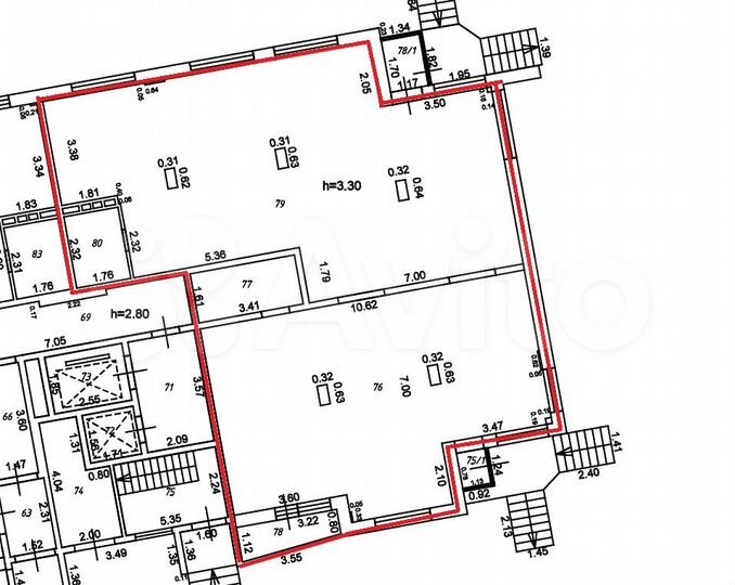 Торговая площадь, 72 м²