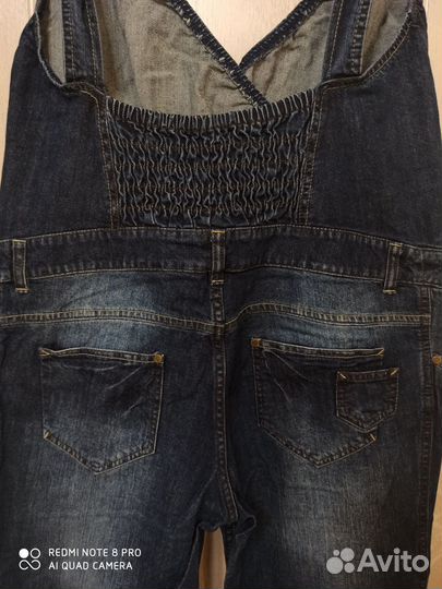 Джинсы комбинезон для беременных