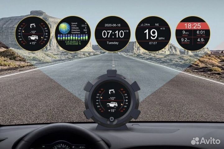 Спидометр для автомобиля мультифункциональный