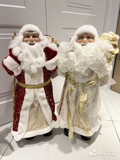Дед Мороз, фигурка под ёлку, новый и большой