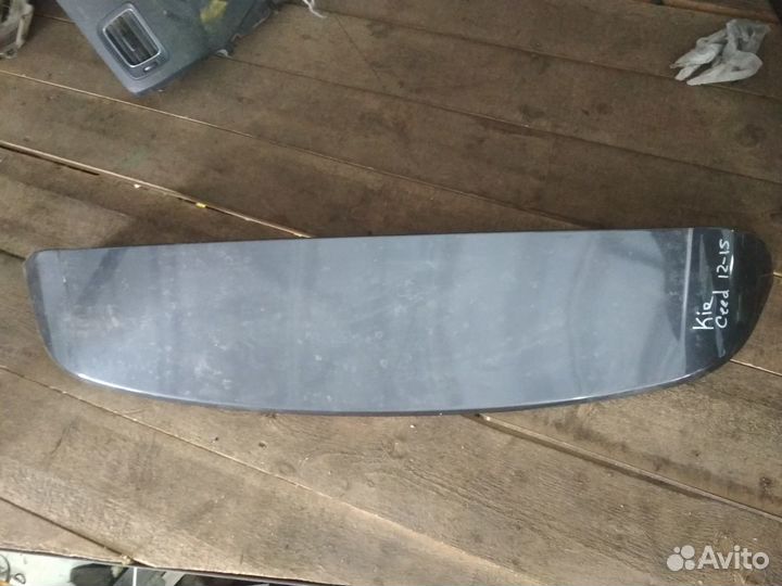 Спойлер крышка багажника Kia Ceed 2