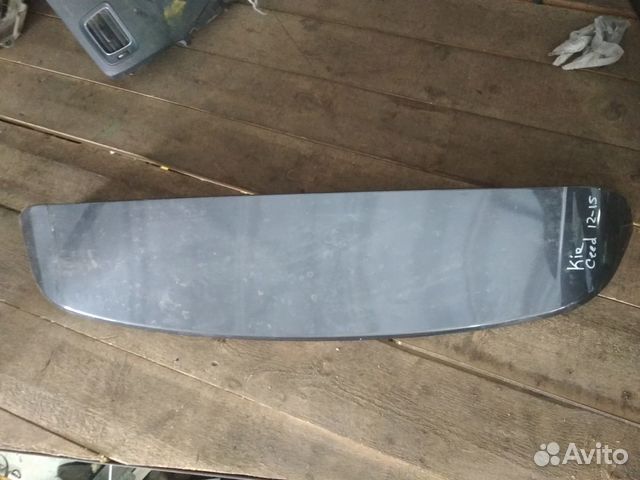 Спойлер крышка багажника Kia Ceed 2