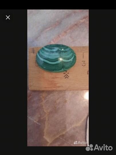 Малахит комплект камней