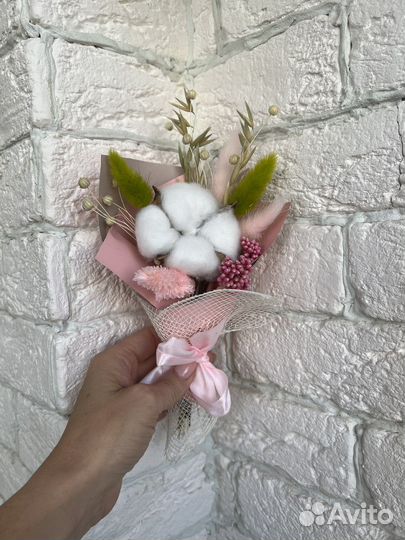 Букет сухоцаетов мини