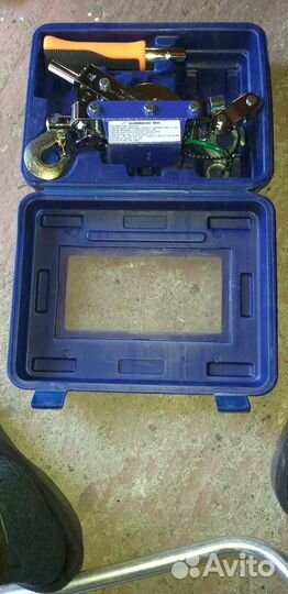 Лебедка ручная рычажная в кейсе 1т