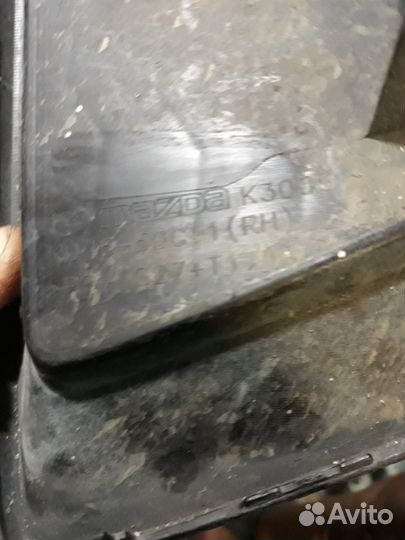 Заглушки переднего бампера Мазда сх5