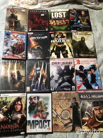 Диски с играми для пк