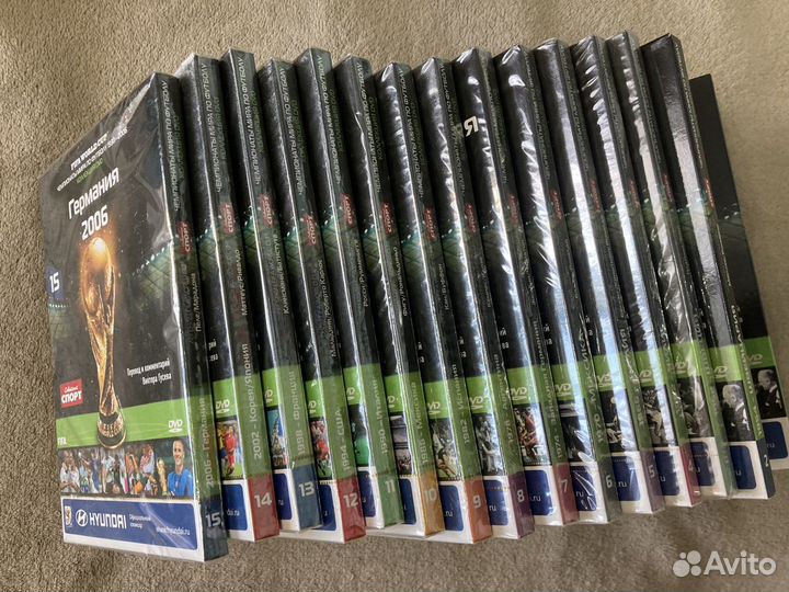 FIFA World Cup коллекция DVD нов