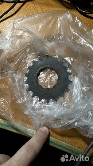 Звезда задняя bmx fit 18t