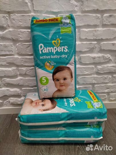 Подгузники Pampers 5