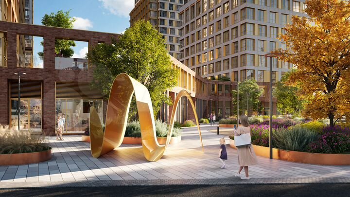 1-к. квартира, 41,1 м², 7/20 эт.