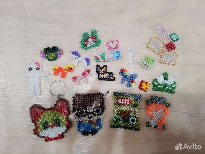 Брелоки и игрушки из бисера