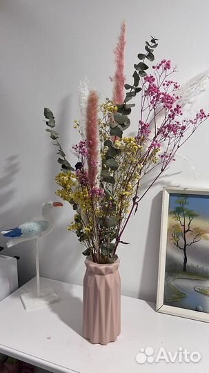 Букет из сухоцветов интерьерный