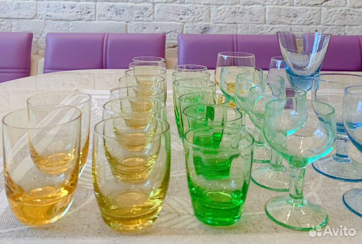 Цветное стекло СССР