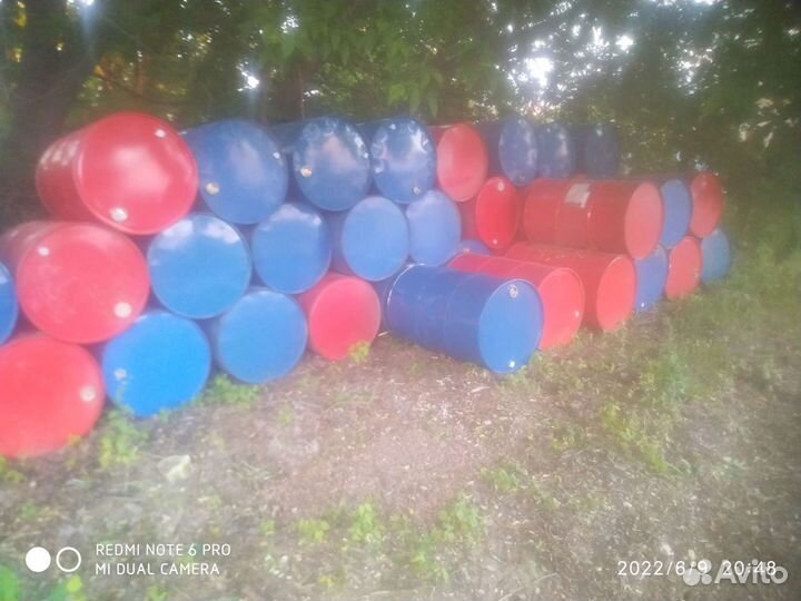 Бочка металлическая 200л