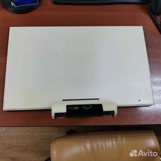 Монитор AOC E2462V (23,6''), черный/белый