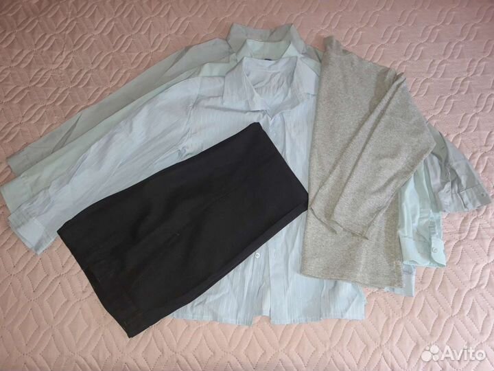 Вещи пакетом мальчику для школы р.140-146