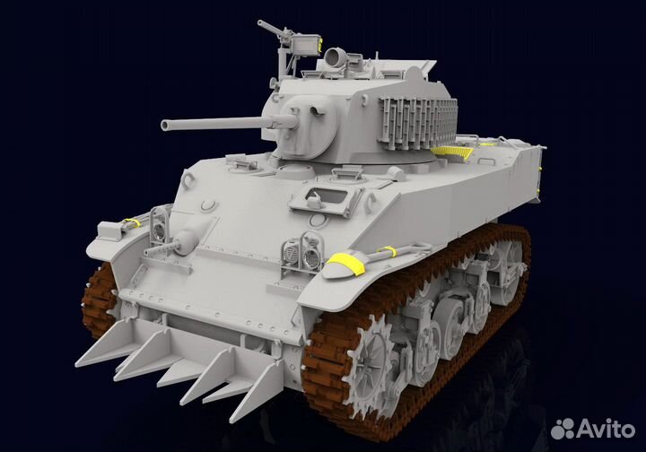 MC16006 1/16 M5A1 Stuart (Late Production)