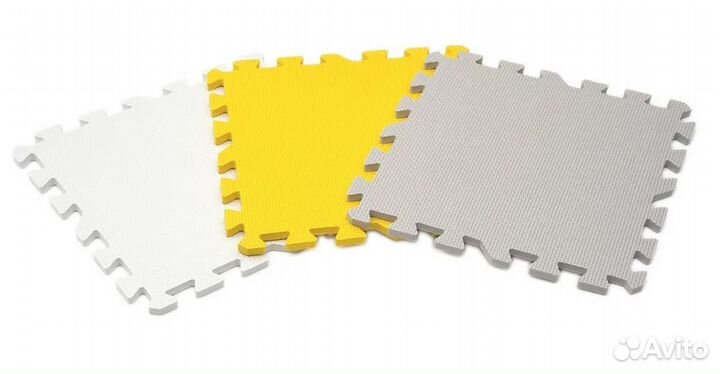 Детский напольный игровой коврик-пазл