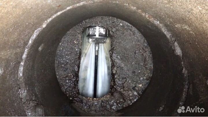 Устранение засоров,прочистка канализации